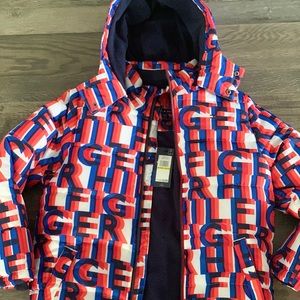 M 10/12 brand new never worn tag attached Tommy Hilfiger coat.